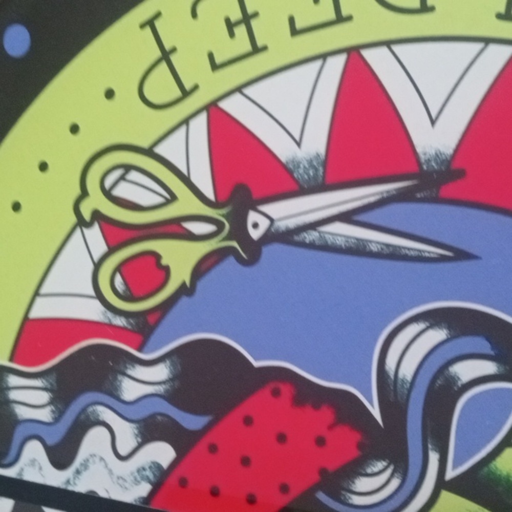 Pinup Girl Monster Franken Bride Round Glass Wall Clock  NIB - Picture 13 of 14